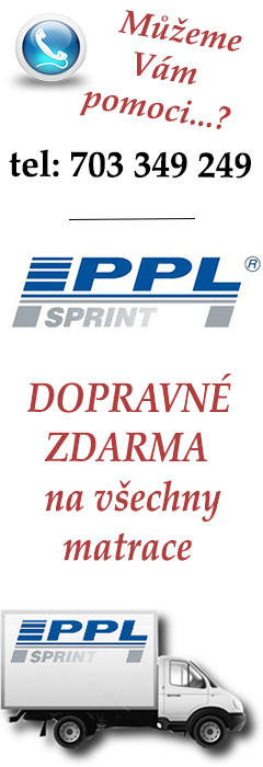 Matrace s dopravou zdarma